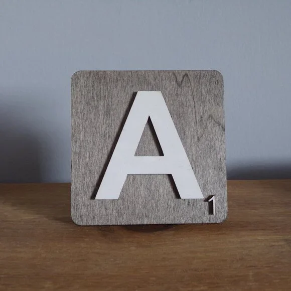 Wall Scrabble Tiles - Picture 6 of 9